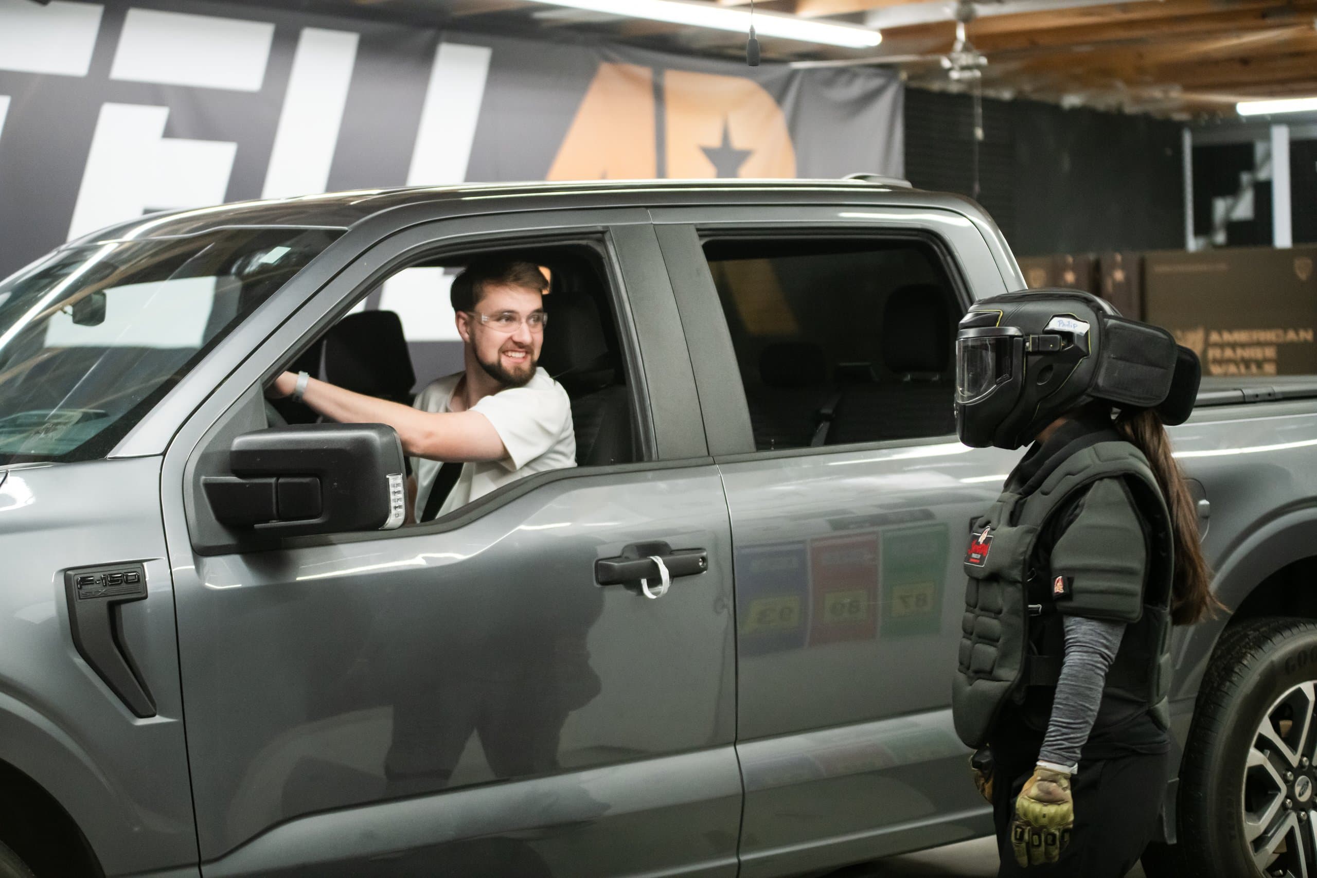 WOFT real-world carjacking defense scenario training